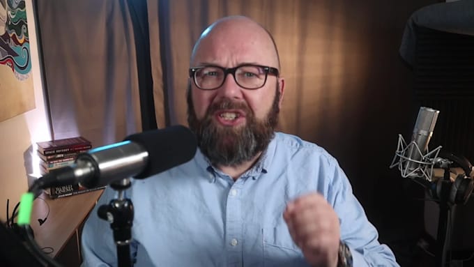 record an american male voice over for you