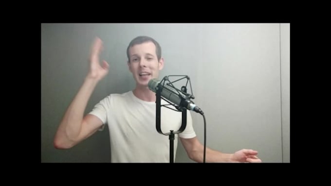 record a voiceover in english with a russian accent