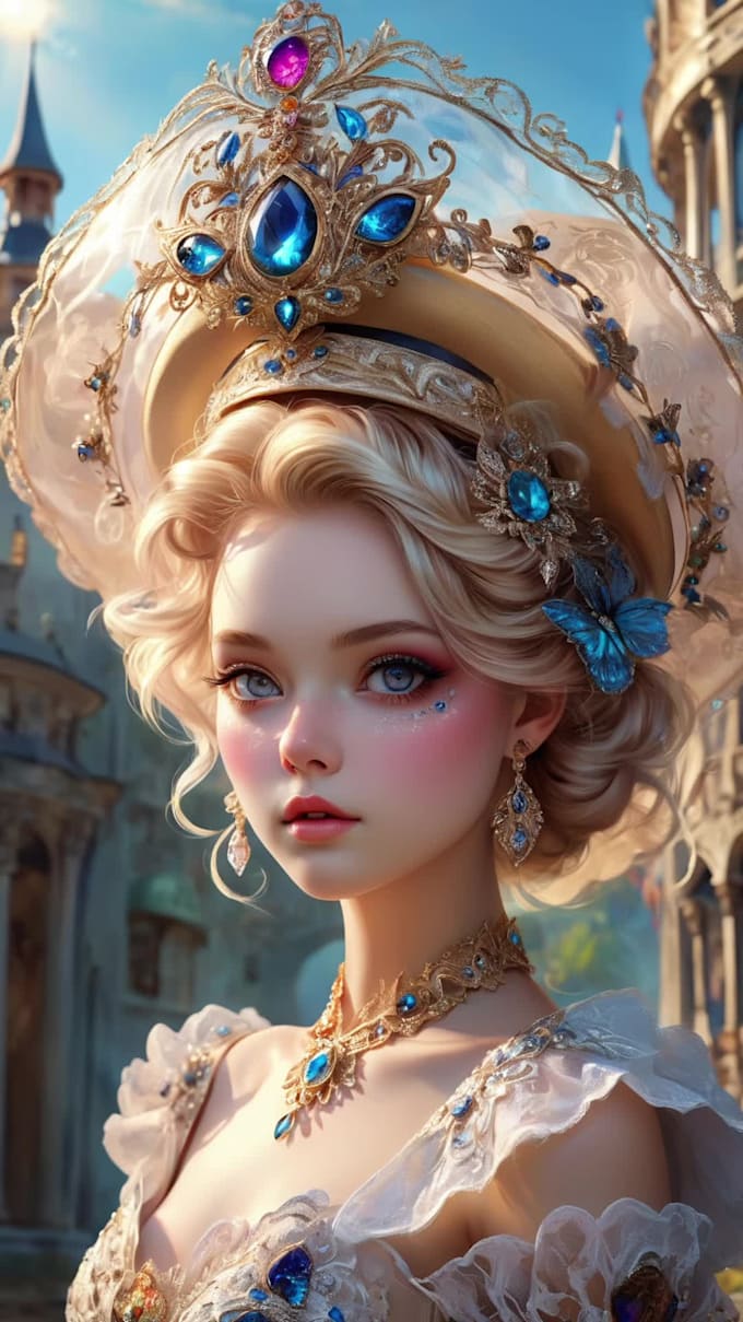 create anime character, anime fan art of your choice