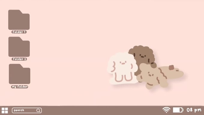 create youtube cute,minimalist, aesthetic intro