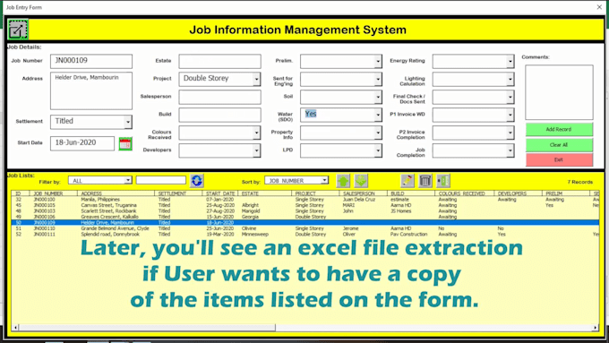 Develop a multi user data entry form using visual basic for your ...