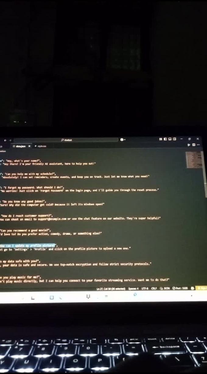 build an ai chatbot for customer support