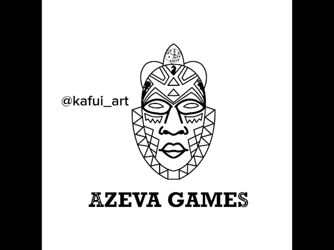 create custom african logo or animation for you