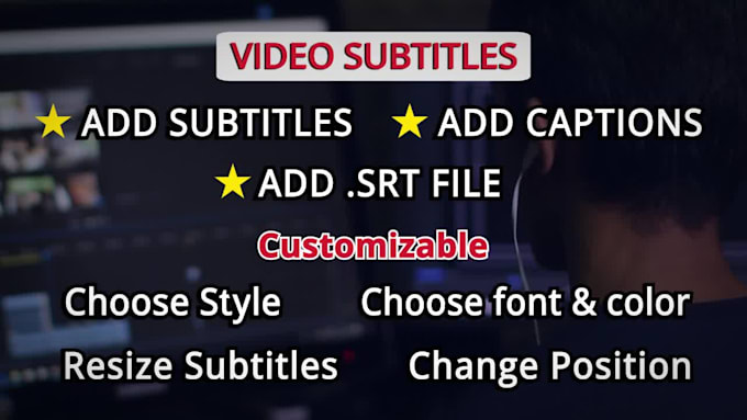 add subtitles and captions to your videos