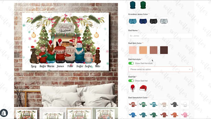 help create your all teeinblue personalized products