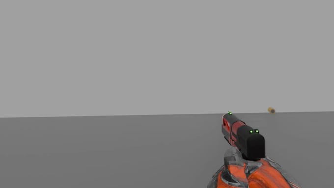 make quality 3d gun models for games or entertainment