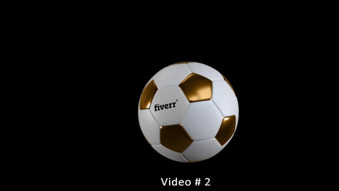 make football and soccer logo reveal video