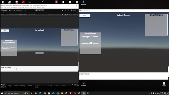 create multiplayer system for your unity game