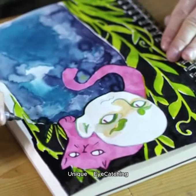 create an attracting book cover