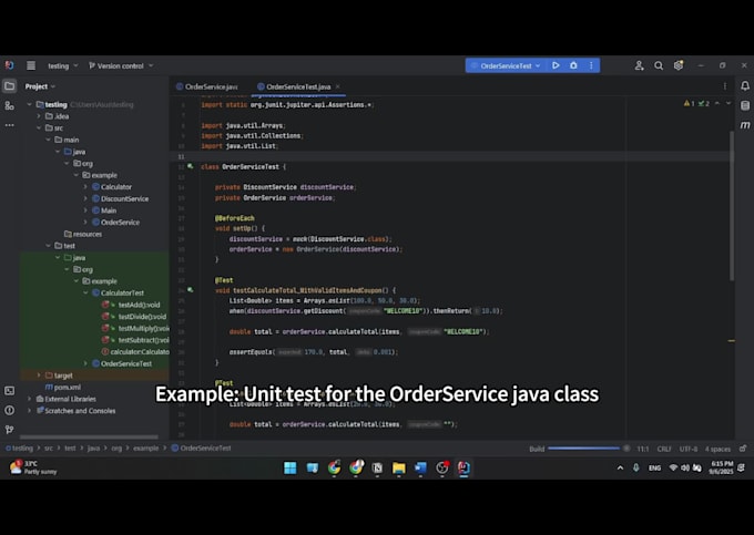 Do unit test for java project by Matthew_on | Fiverr