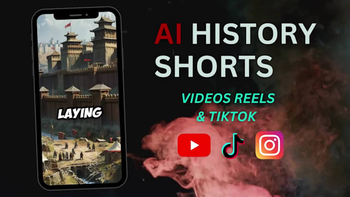 Create ai history reels, videos for youtube ,tiktok shorts by Anas_vid ...