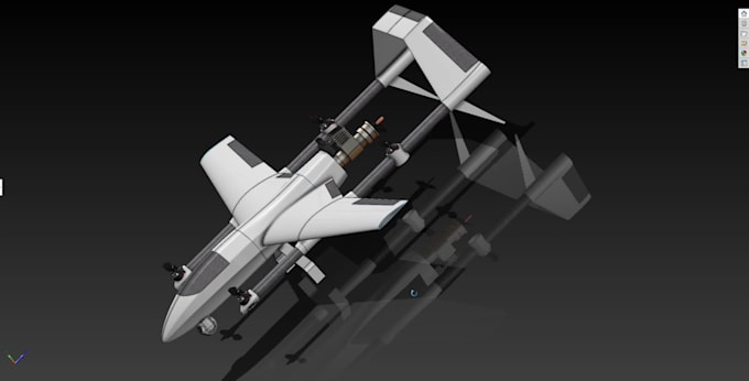 design 3d cad models, uav drones, and mechanical parts