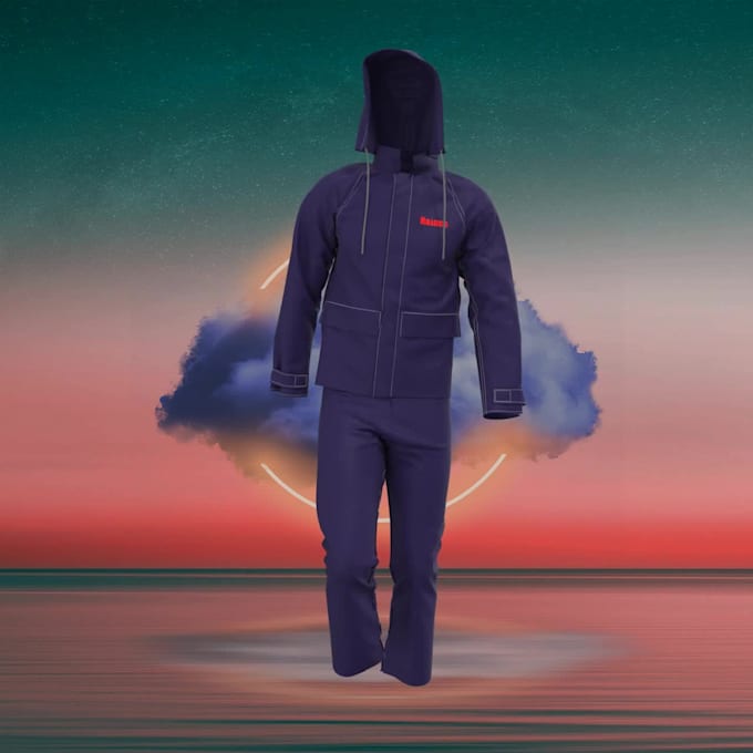 do your 3d cloth 360 animation or runway video