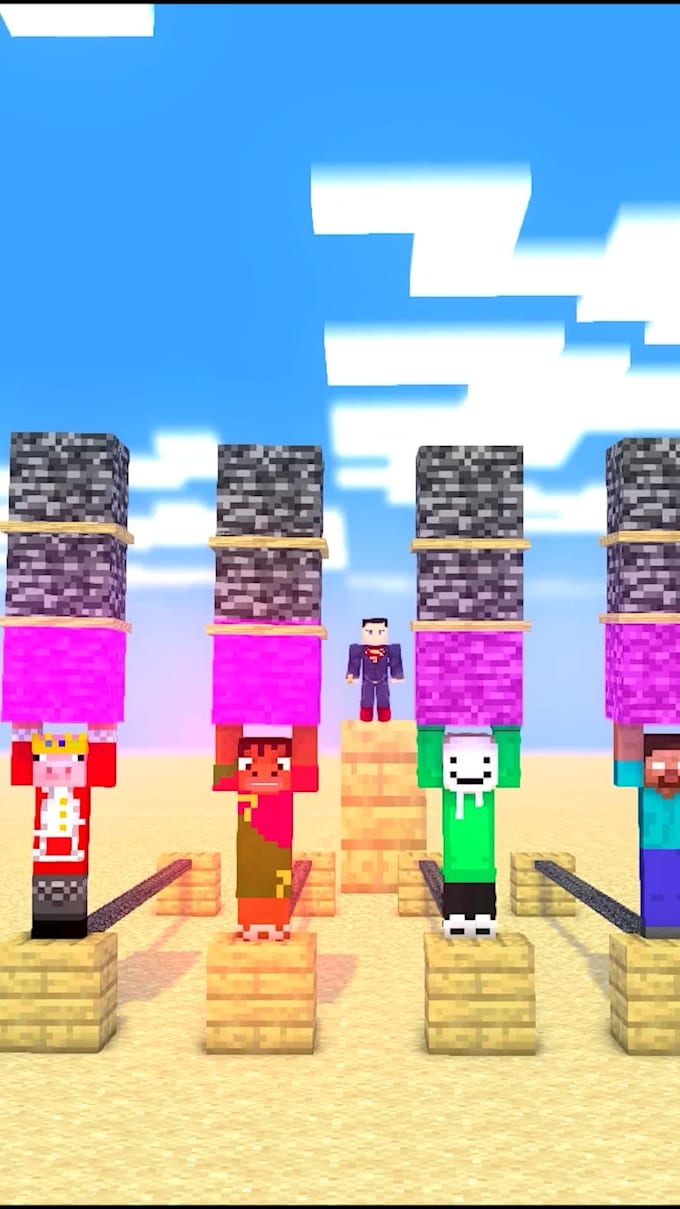 create professional minecraft animation for your video