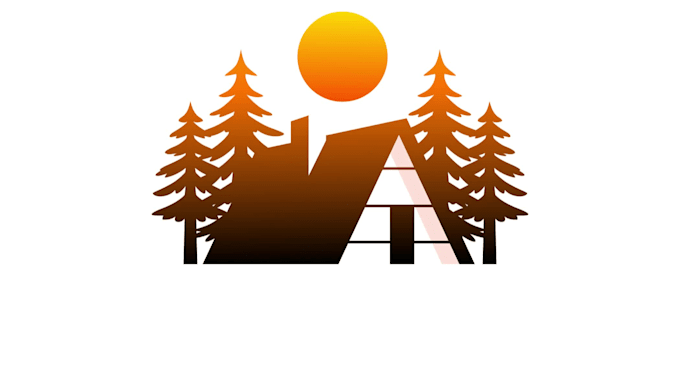animation logo and text