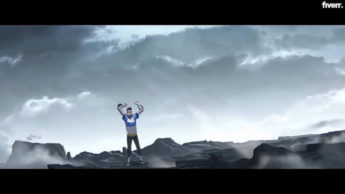 2d cartoon animation, 2d animation video, youtube, podcast, twitch ...