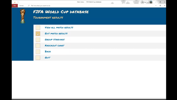 tailor make an access database for you