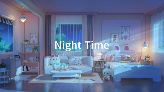Anas Khalil - Anime Bedroom-demhanvico.com.vn