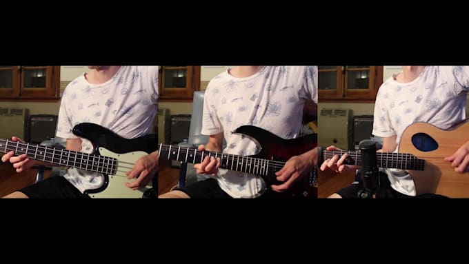 be your bass and guitar player