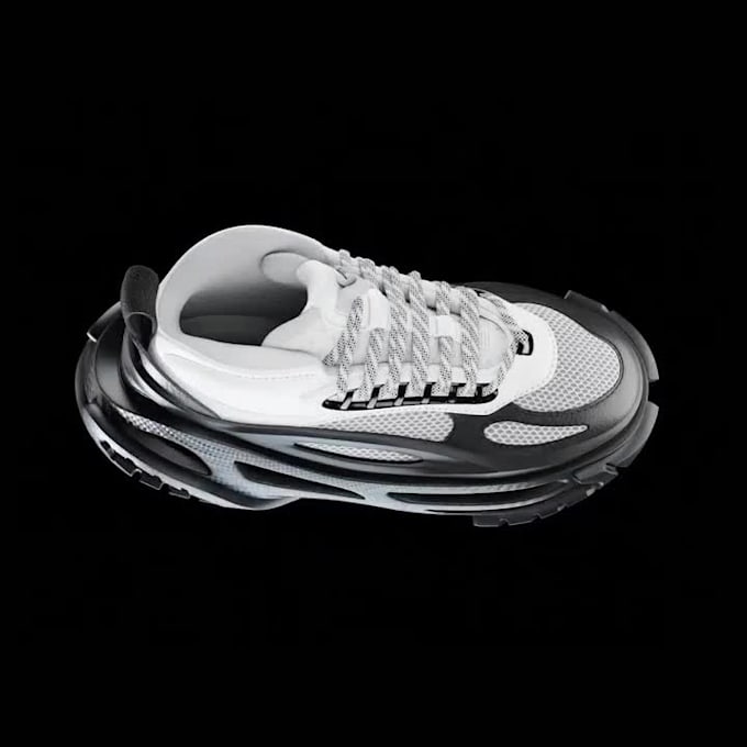 Make 3d shoe model 3d sneaker footwear and 3d shoe animation by Klet ...