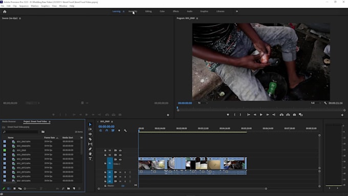 teach adobe premiere pro video editing professionally