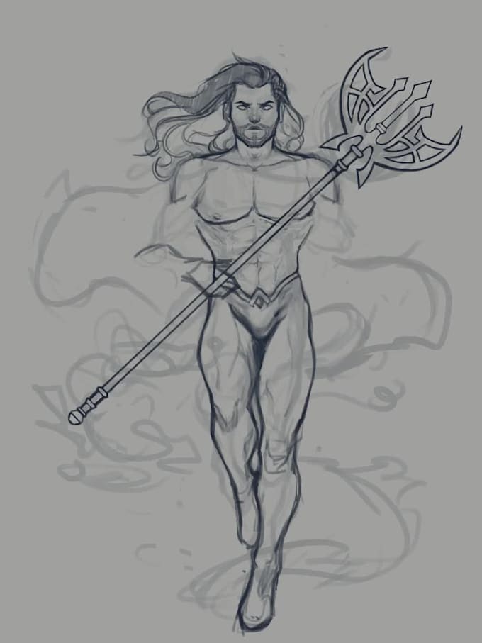 male character design and illustration