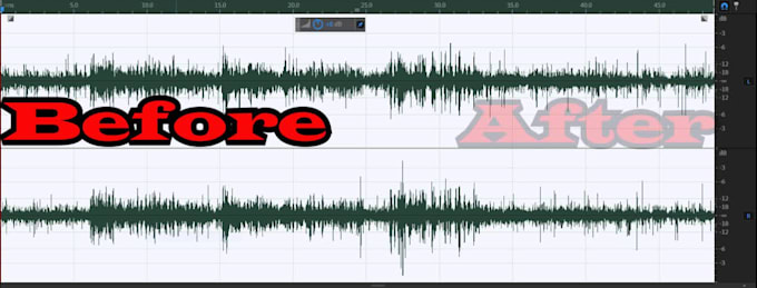 do audio editing, audio cleaning and podcast audio editing