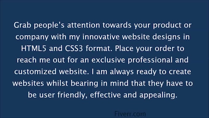 create professional landing page in html5, angular2 fully responsive