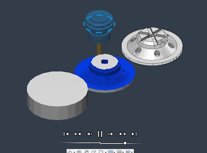 program cnc milling and lathe for precision 3 to 6 axis parts