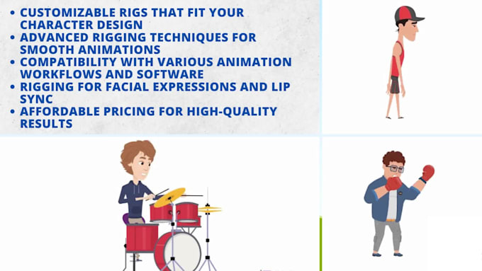premium after effects 2d rigging services