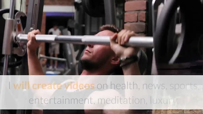 Hot Deals! I will be your video creation, video content creator in 12 hrs  for $10