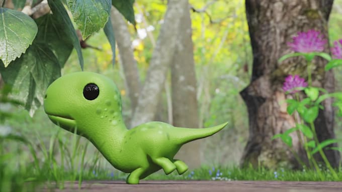 create 3d cartoon characters for you