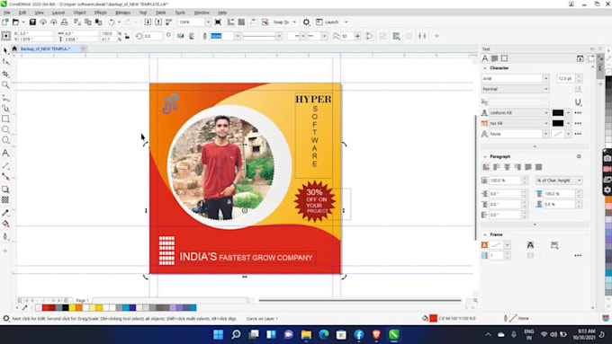 create a professional website and psd for you