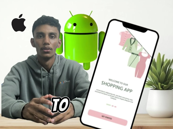 build a flutter mobile app for android and ios