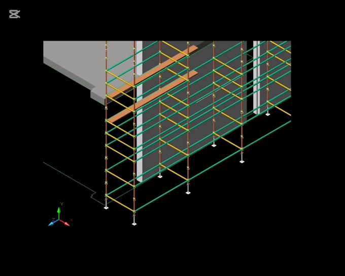 create professional scaffolding design and drafting drawings