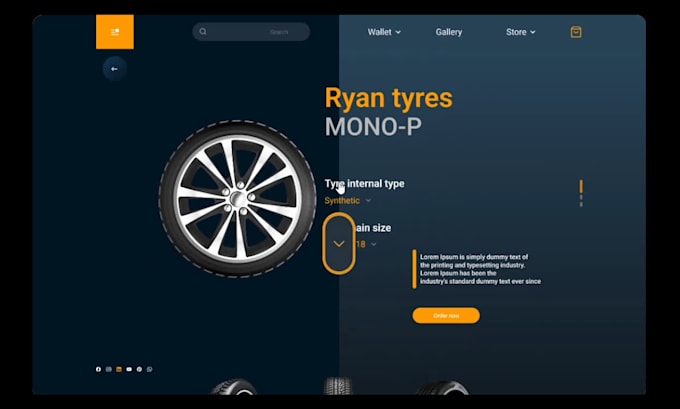 responsive UI UX website design or mobile app UI UX design