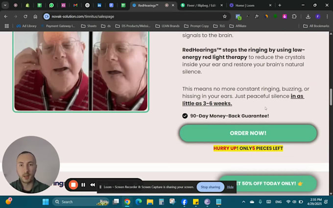 duplicate advertorial on funnelish