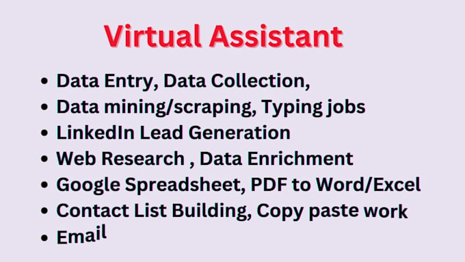 do linkedin lead generation and data entry works