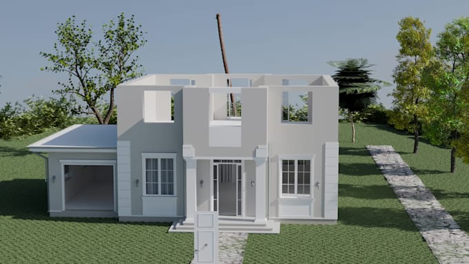 model and animate your house or architectural project in 3d
