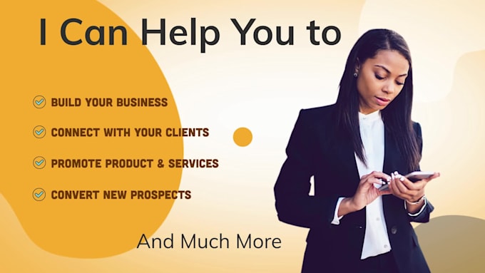 be your social media manager and social media marketer