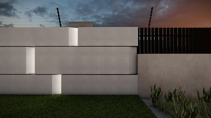 design your boundary wall for your home or business