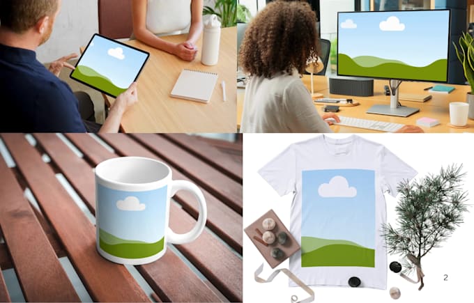 create unique custom canva frame shapes or mockups