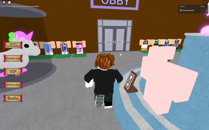 Sell You A Adopt Me Obby With Clothing Shop Roblox Game By Galzkie Fiverr - roblox speed coil sound