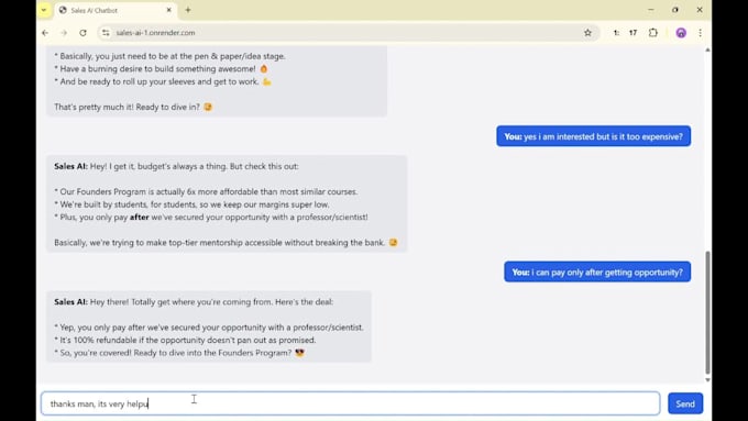 create ai chatbots, rag systems, and intelligent solutions