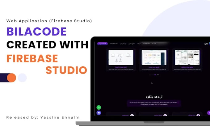 Develop full stack websites with firebase ai studio by Yennaim | Fiverr
