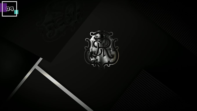 create this luxury 3d logo animation and intro reveal