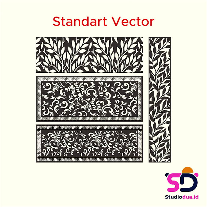 2d design for cnc and laser cutting needs