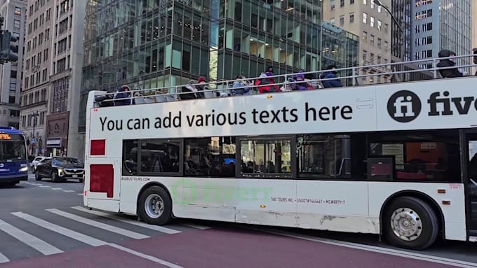 make the white bus video for your logo
