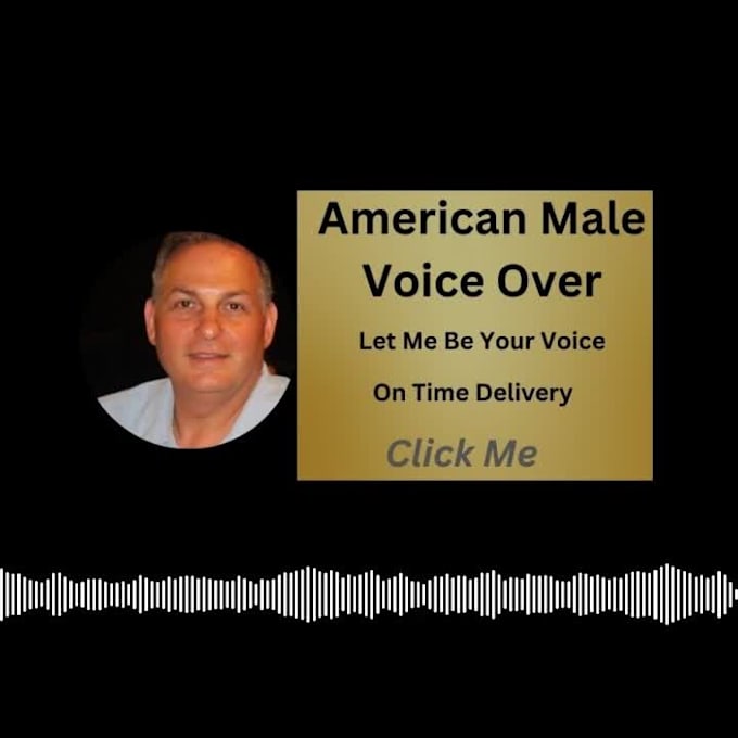 record and be your north american male voice over talent