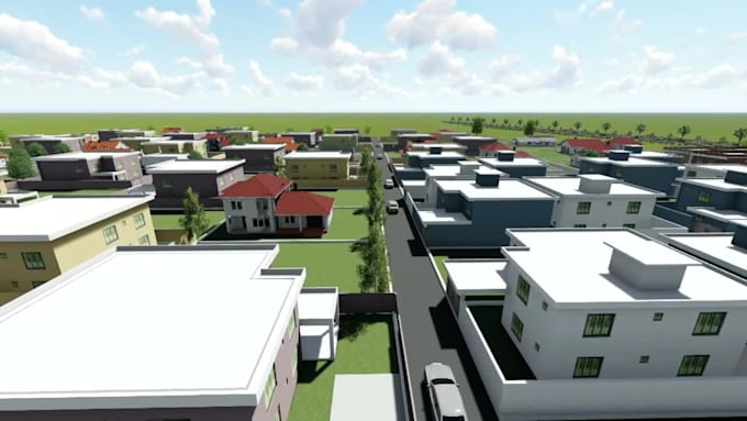 do architecture master plan , exterior, interior walkthrough